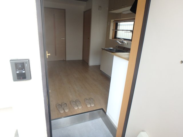 玄関　ゆったりとした玄関です