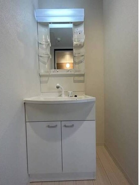 洗面設備　シャワードレッサー付きです！