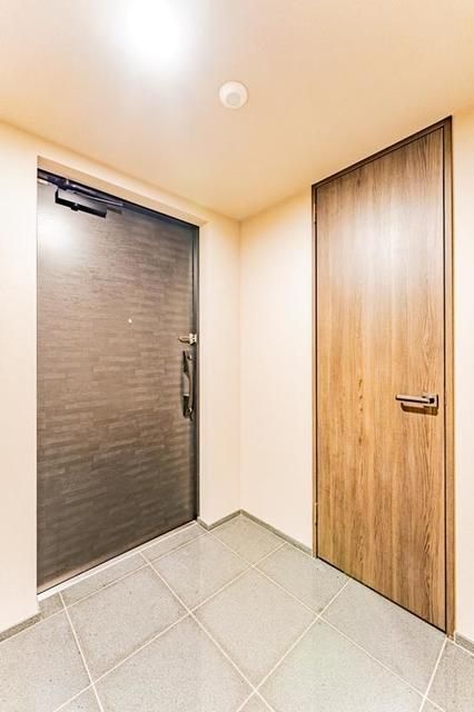 玄関　明るい玄関です