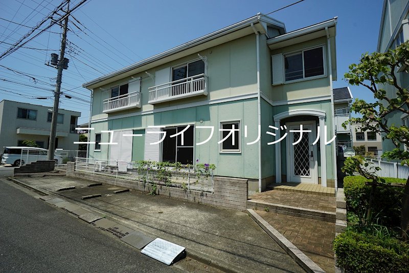 建物外観　閑静住宅街のアパート