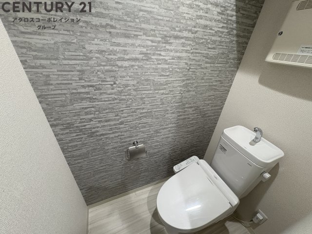 トイレ　ゆったり落ち着けるトイレです