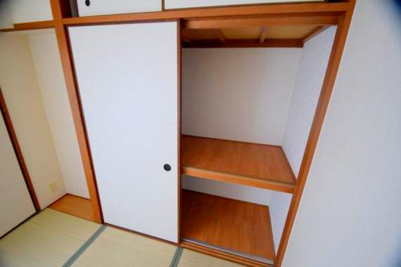 収納　もちろん収納スペースも確保。いたれりつくせりのお部屋です。