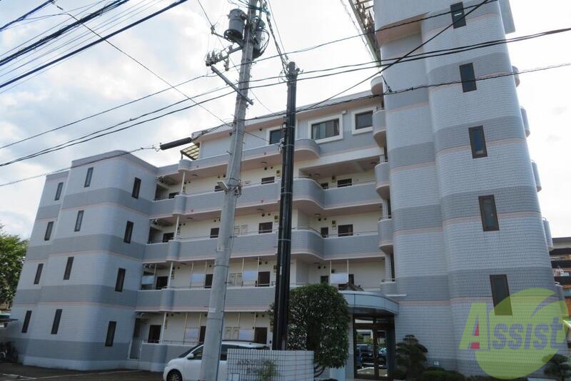 建物外観　仙台市若林区畳屋丁「メゾンブランシュ二号館」