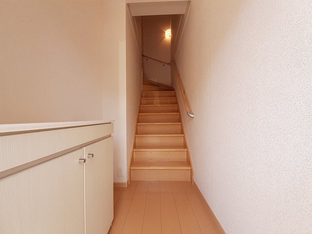 玄関　落ち着いた玄関です