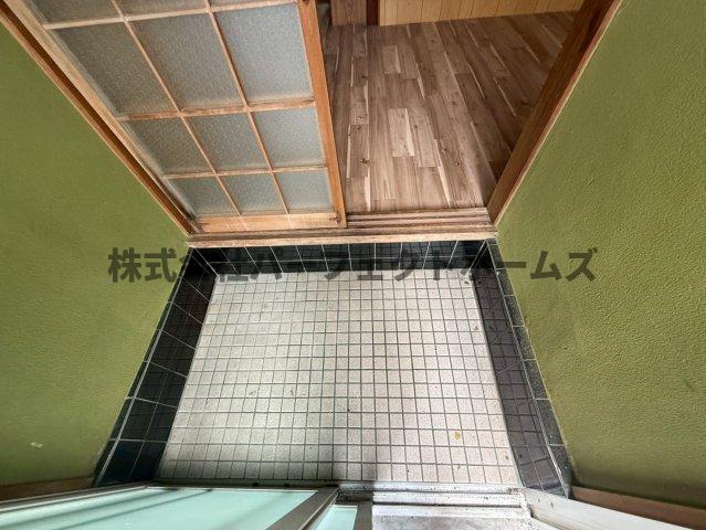 玄関　明るい玄関です