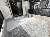 バルコニー　庭