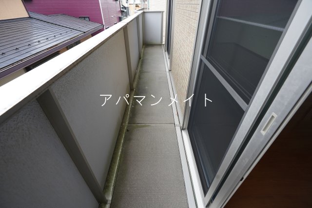 バルコニー　落ち着いた時間を過ごせるバルコニーです