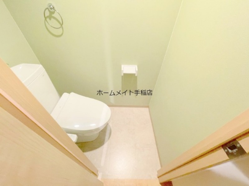 トイレ　ウォシュレット付きで快適な環境です♪