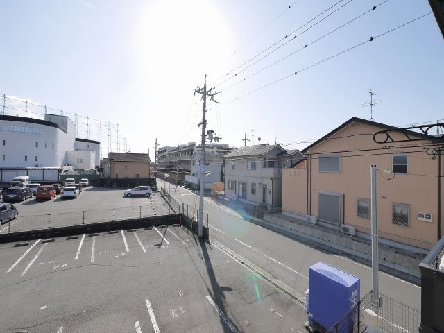 バルコニー　日当たりも良好です。