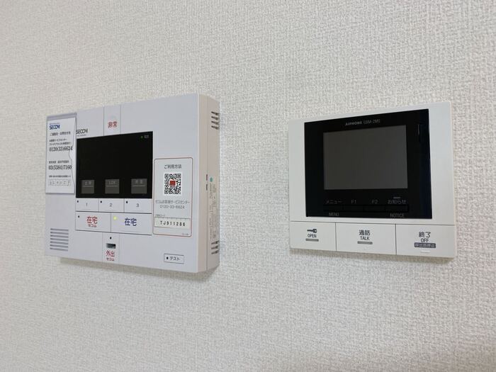セキュリティ　☆安心のTVモニタ付きインターホン☆