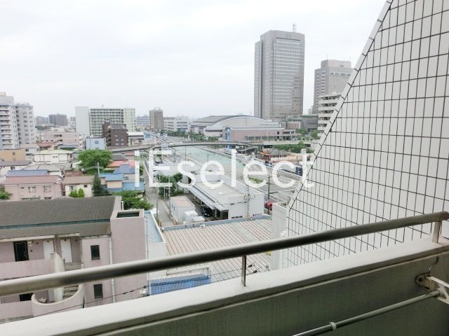 眺望　バルコニーから見た景色です。