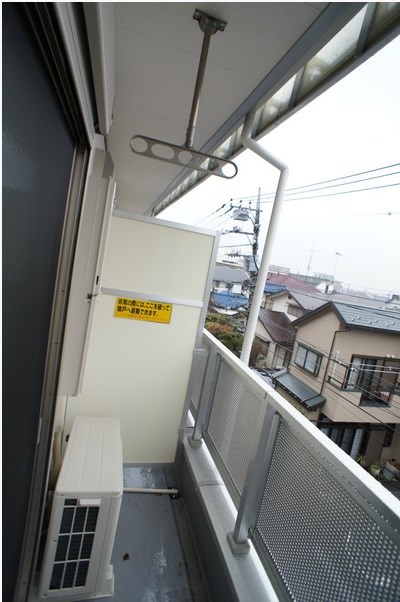 バルコニー　※3階のお部屋の写真です。