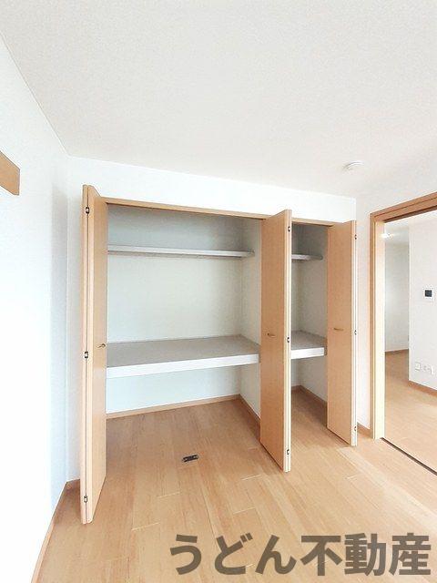 収納　うどん県のお部屋探しはうどん不動産へ うどんちゃんとLINE