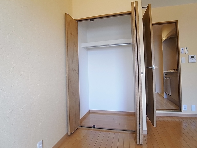 収納　クローゼット広々です。