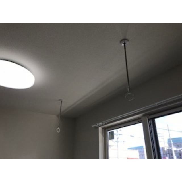 その他設備　室内物干し