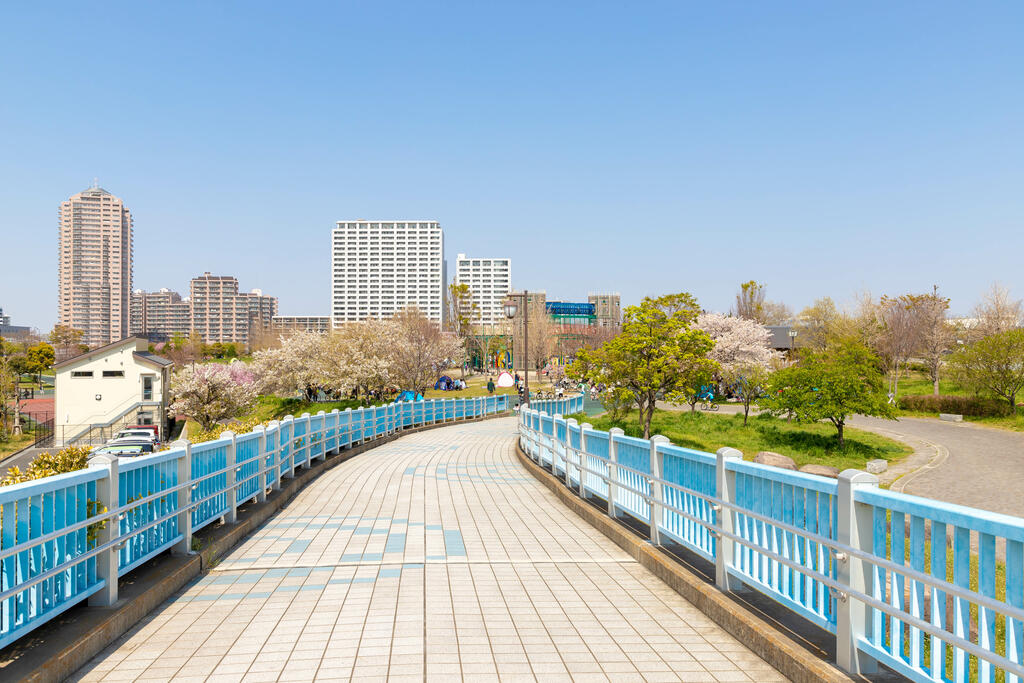 公園　汐入公園（公園）まで300m