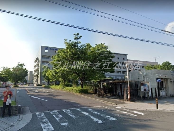 病院　地方独立行政法人大阪府立病院機構大阪急性期・総合医療センター（病院）まで1971m