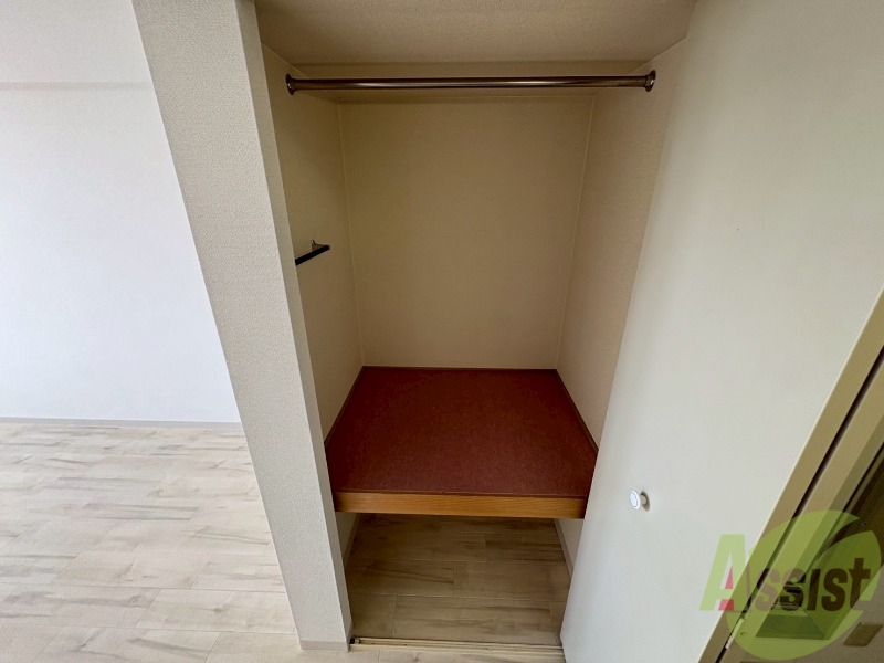 収納　お部屋の収納です。部屋がすっきり片付きます。