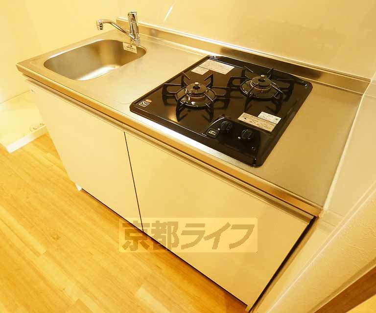 キッチン　嬉しい２口コンロ！