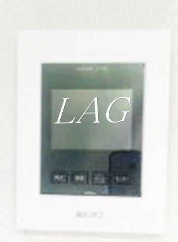 セキュリティ　モニター付きインターホンです。