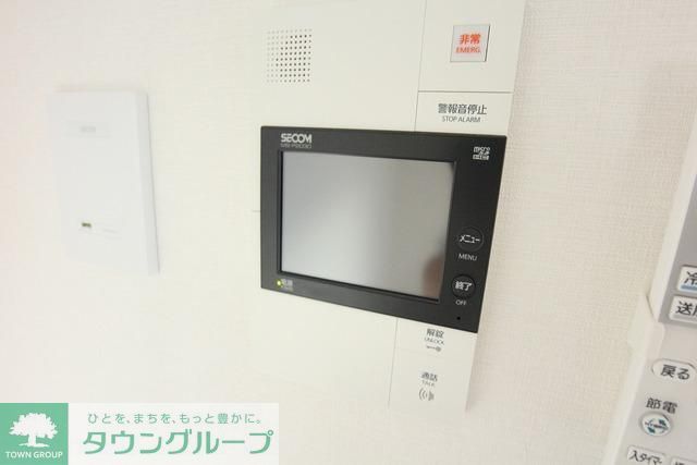 セキュリティ　モニタ付きインターフォン