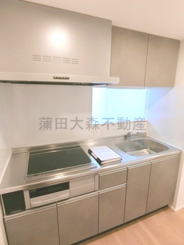 キッチン　3口IHグリル付システムキッチン