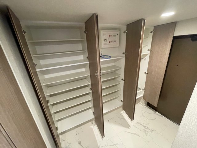 収納　リバーガーデン上町一丁目　シューズボックス