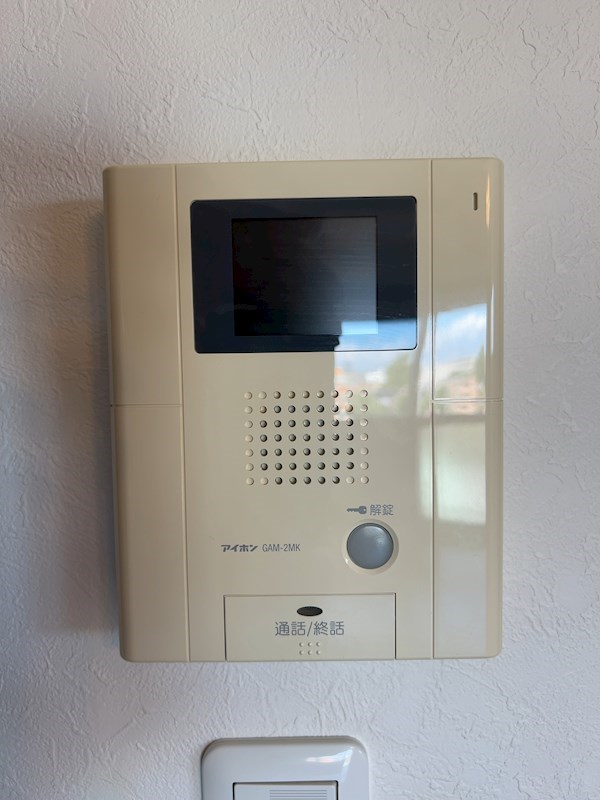 セキュリティ　ＴＶモニターホン同タイプ別部屋写真です