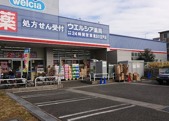 ドラックストア　ウエルシア横浜大豆戸店（ドラッグストア）まで694m