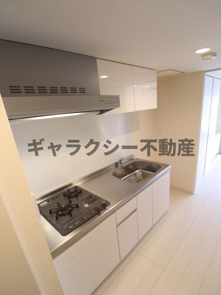 キッチン　２口ガス　システムキッチン