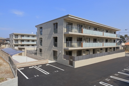建物外観　希少なドッグラン付きペット可マンションです！！（ペット飼育時