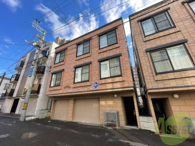 建物外観　札幌市中央区南６条西「クチュール西線６条」