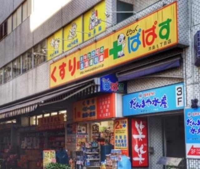 ドラックストア　どらっぐぱぱす月島1丁目店（ドラッグストア）まで141m