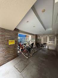 駐車場　駐輪場です