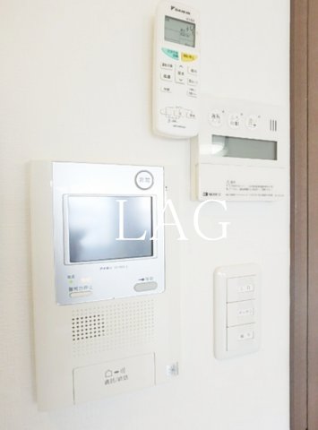 セキュリティ　モニター付インターホンです。