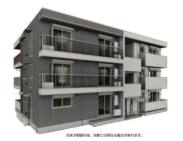 建物外観　完成予想図です