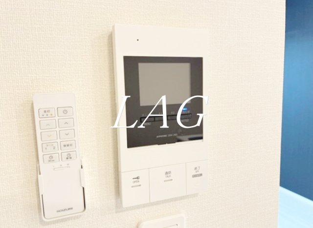 セキュリティ　モニター付きインターフォンです。