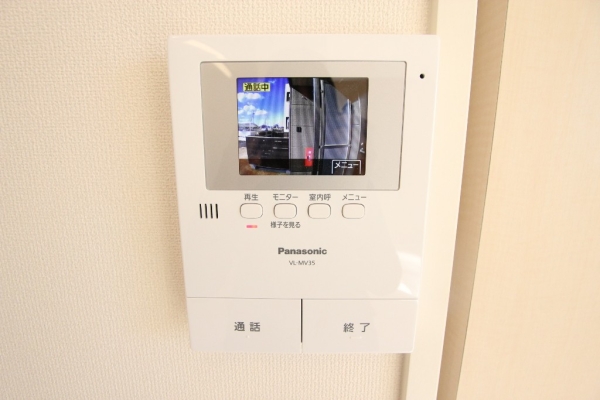 セキュリティ　TVモニター付きで来客対応も安心♪