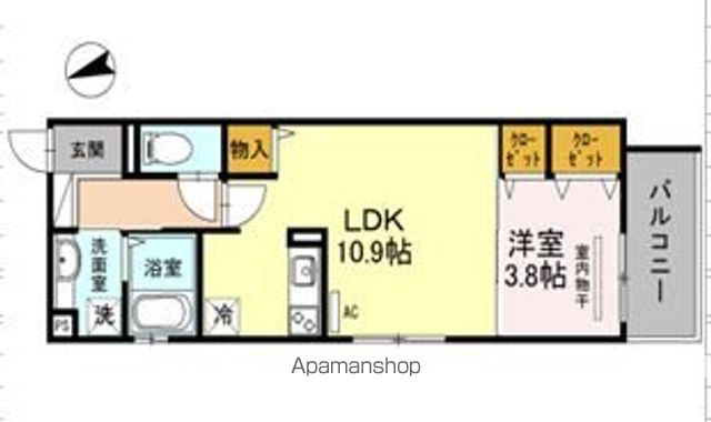 レスト バレル上泉の間取り写真