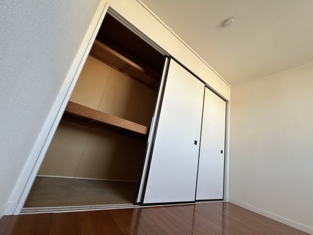 収納　広々とした洋室です
