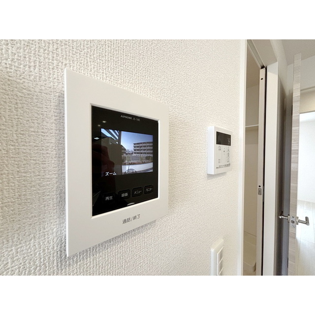 セキュリティ　ＴＶモニタ付でセキュリティ面にも配慮