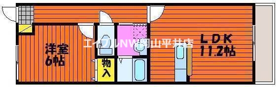 リバーサイド平井の間取り写真
