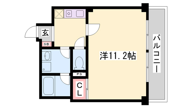 地下鉄西神・山手線 伊川谷駅 徒歩5分 7階建 築25年の間取り写真