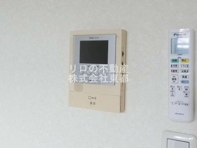 セキュリティ　ＴＶモニターホンで急な来訪にも対応できます♪