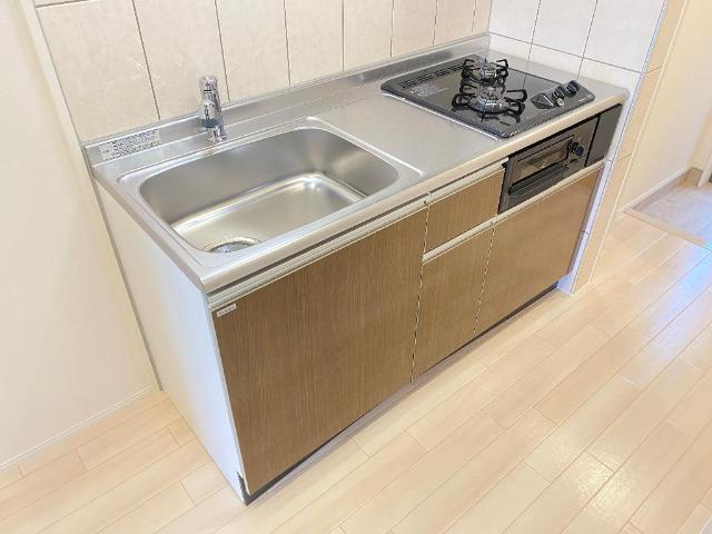 仮)太田市西本町アパート新築工事のキッチン写真