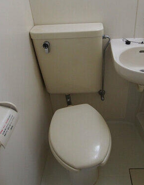 ＪＲ埼京線 板橋駅 徒歩9分 3階建 築37年のトイレ写真