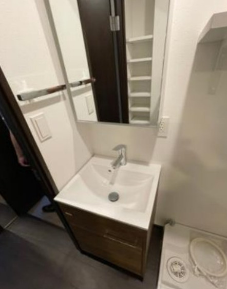 洗面設備　別部屋の画像を使用しております。