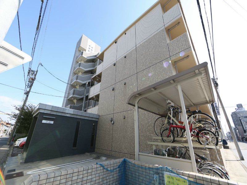 建物外観　外観　オートロック　駐輪場有り
