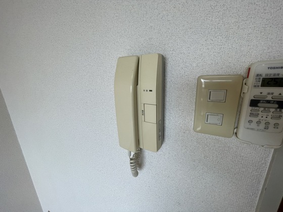 セキュリティ　※別部屋の写真です
