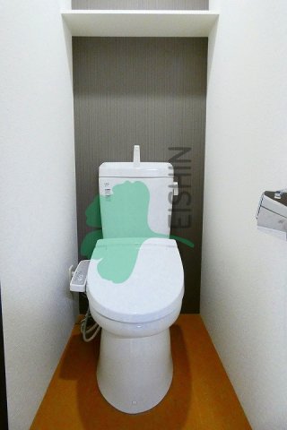 トイレ　清潔感のあるトイレです。